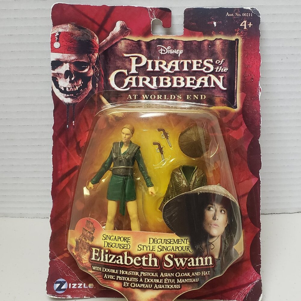 Pirates of the Caribbean Singapore Disguised Elizabeth Swann Figure 2007